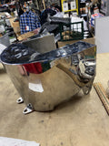 Wrap Around Harley Panhead Shovelhead chopper Chrome Oil Tank Rigid Custom Paugh