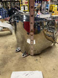 Wrap Around Harley Panhead Shovelhead chopper Chrome Oil Tank Rigid Custom Paugh