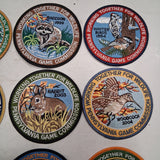 Lot of 16 Vintage Pennsylvania Game Commission WTFW Patches. Includes 1989-2023.