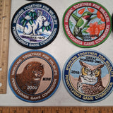 Lot of 16 Vintage Pennsylvania Game Commission WTFW Patches. Includes 1989-2023.