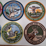 Lot of 16 Vintage Pennsylvania Game Commission WTFW Patches. Includes 1989-2023.
