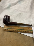Unbranded Vintage Briar Tobacco Smoking Pipe Bent Stem #12