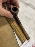 Unbranded Vintage Briar Tobacco Smoking Pipe Bent Stem #12