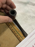 Vintage Briar Tobacco Smoking Pipe Bent Billiard Style Brewster Imported? Estate