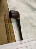 Vintage Briar Tobacco Smoking Pipe Bent Billiard Style Brewster Imported? Estate