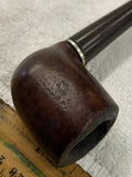 Vintage Briar Tobacco Smoking Pipe Bent Billiard Style Brewster Imported? Estate