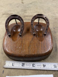 Vintage Duk It Buffalo NY Horse Shoes Tobacco Smoking Pipe Stand Western Country