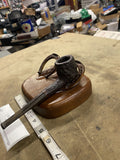 Vintage Duk It Buffalo NY Horse Shoes Tobacco Smoking Pipe Stand Western Country