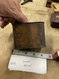 1900 Vtg PLUMBERS LARD OIL Can Metal Lube Cleveland National Refining co Antique