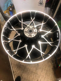 Harley Black Cut 18" Rear Prodigy Wheel 09^Street  Road Glide Ultra FLH Touring