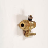 Vtg Brass 1/4" x 1/4" Thread Fuel Petcock Outlet PT-57 Harley Motorcycle Japan
