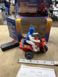 Vintage 1985 Soma RC Remote Control ATV Quad Rider Toy Honda Trike Radio 250r