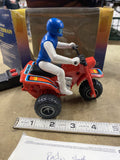 Vintage 1985 Soma RC Remote Control ATV Quad Rider Toy Honda Trike Radio 250r
