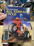 Vintage 1985 Soma RC Remote Control ATV Quad Rider Toy Honda Trike Radio 250r