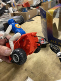 Vintage 1985 Soma RC Remote Control ATV Quad Rider Toy Honda Trike Radio 250r