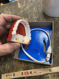 60's Vintage Retirement Gag Gift in Box Handy Hot Plate Heating Pad Novelty Joke