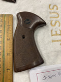 ROHM RG40 RG38 RG24 Revolver Grip Panel Brown - Vintage German