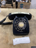 Vintage Leich Electric Monophone Rotary Telephone NB802-C54 Black Prop phone