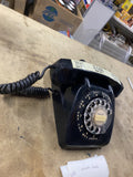 Vintage Leich Electric Monophone Rotary Telephone NB802-C54 Black Prop phone