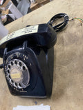 Vintage Leich Electric Monophone Rotary Telephone NB802-C54 Black Prop phone
