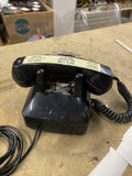 Vintage Leich Electric Monophone Rotary Telephone NB802-C54 Black Prop phone
