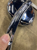 Custom Round Mirrors Billet Chrome Harley Softail Touring Sportster Dyna FXR FLH