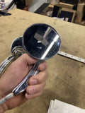 Custom Round Mirrors Billet Chrome Harley Softail Touring Sportster Dyna FXR FLH