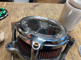 RSD Roland Sands Clarity Air Cleaner Harley Dyna Softail Touring Black Custom