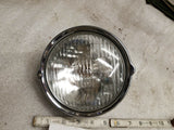 Vintage NOS Headlight Bulb Ring Bezel RUPP Mini bike Motorc Stanley RST 100 12v