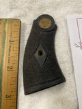 Smith & Wesson M&P Revolver Vintage Diamond Grip Right Side Panel Checkered Ruby