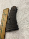 Smith & Wesson M&P Vintage right Grip Diamond Wood Pre-WWII Revolver Part Panel