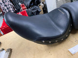 Saddleman Solo Pad Seat Harley Touring 1989-96 FLH Electra Glide Road King Studs