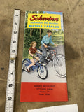 1950's Schwinn Bicycle Catalog Full Line Literature Book Phantom Cruiser Panther