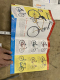 1950's Schwinn Bicycle Catalog Full Line Literature Book Phantom Cruiser Panther