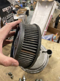 Harley Air Cleaner Breather kit Softail Twin Cam Touring Dyna 29478-05 Screamin