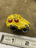 Vintage 1970 Scuttle Bug Diecast Hallmark Car, Yellow Volkswagen Toy