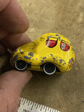 Vintage 1970 Scuttle Bug Diecast Hallmark Car, Yellow Volkswagen Toy