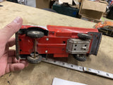 Vintage 1950s Shell Gasoline Tin Toy Tanker Truck Friction Litho Japan  Marushin