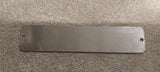 Vtg J Hook Air Cleaner Tag Silver Panhead Knucklehead Flathead UL Linkert
