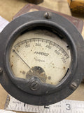 Vintage Simpson DC Ammeter Gauge 0-750A Panel Mount Analog Meter Direct Current
