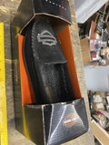 Harley-Davidson Women's Crystal Black Moccasin Slippers Fleece Lining Med size 8