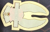 â€‹NOS Small Genuine Harley Davidson Bar and Shield Eagle Wings Decal Sticker