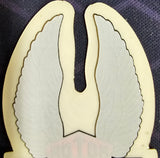 â€‹NOS Small Genuine Harley Davidson Bar and Shield Eagle Wings Decal Sticker