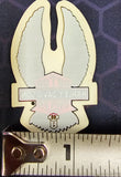 â€‹NOS Small Genuine Harley Davidson Bar and Shield Eagle Wings Decal Sticker