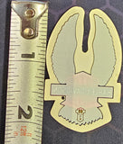 â€‹NOS Small Genuine Harley Davidson Bar and Shield Eagle Wings Decal Sticker