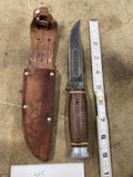 vintage fixed-blade hunting/forest knife York Cutlery Model 545 Sheath Solingen