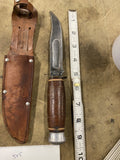vintage fixed-blade hunting/forest knife York Cutlery Model 545 Sheath Solingen
