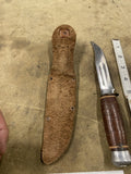 vintage fixed-blade hunting/forest knife York Cutlery Model 545 Sheath Solingen