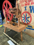 Vintage 1961 Remco Little Red Spinning Wheel Toy with Original Box Educational