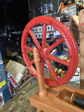 Vintage 1961 Remco Little Red Spinning Wheel Toy with Original Box Educational